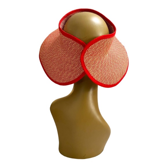 NWOT Best Sun Hat San Diego Hat Co. Roll Up Hat Visor - Picture 3 of 7